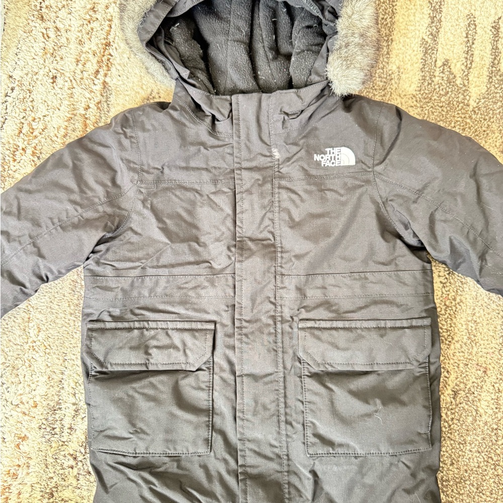 The North Face Kids Arctic Parka (Black although looks grey in photo) 3T